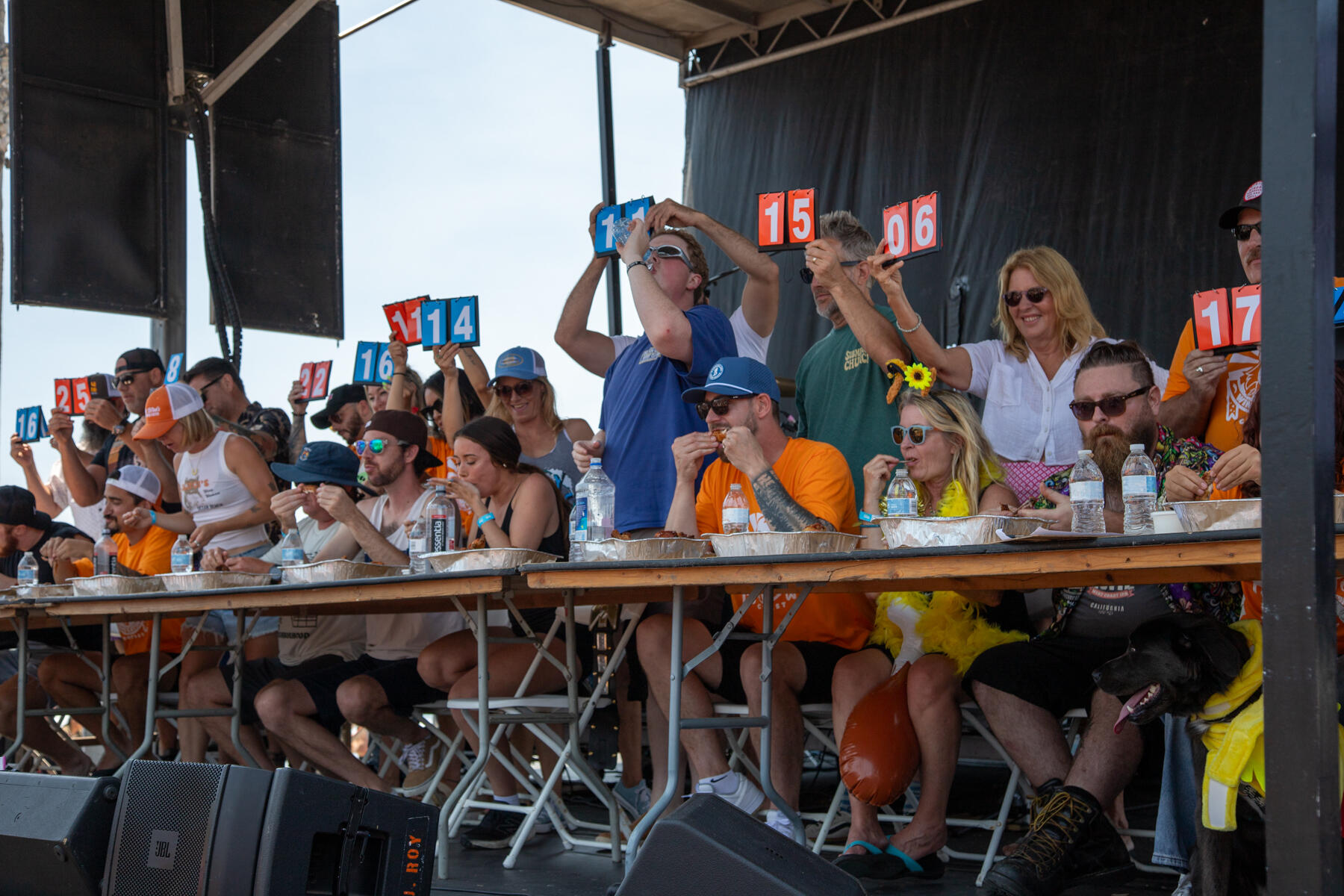 Photo of: 2025 Dirty Birds Wing Eating Competition