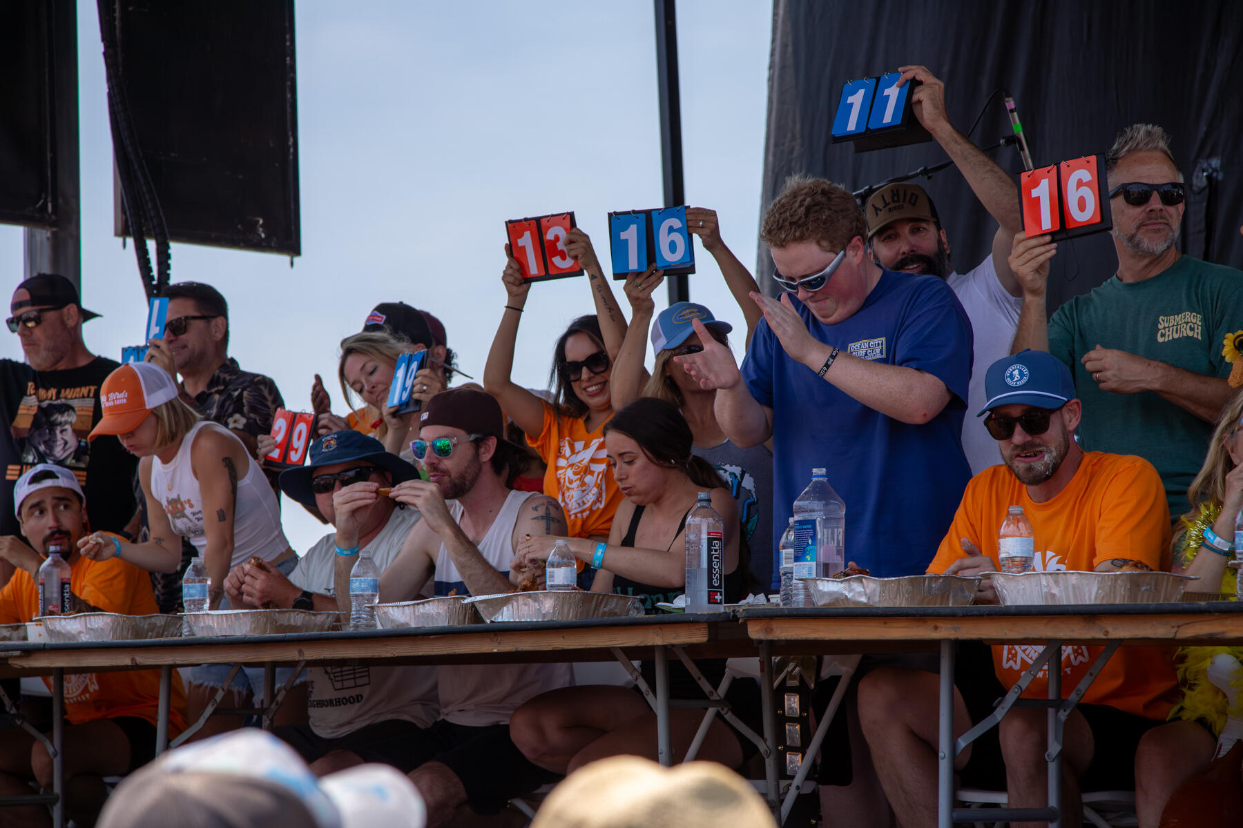 Photo of: 2025 Dirty Birds Wing Eating Competition