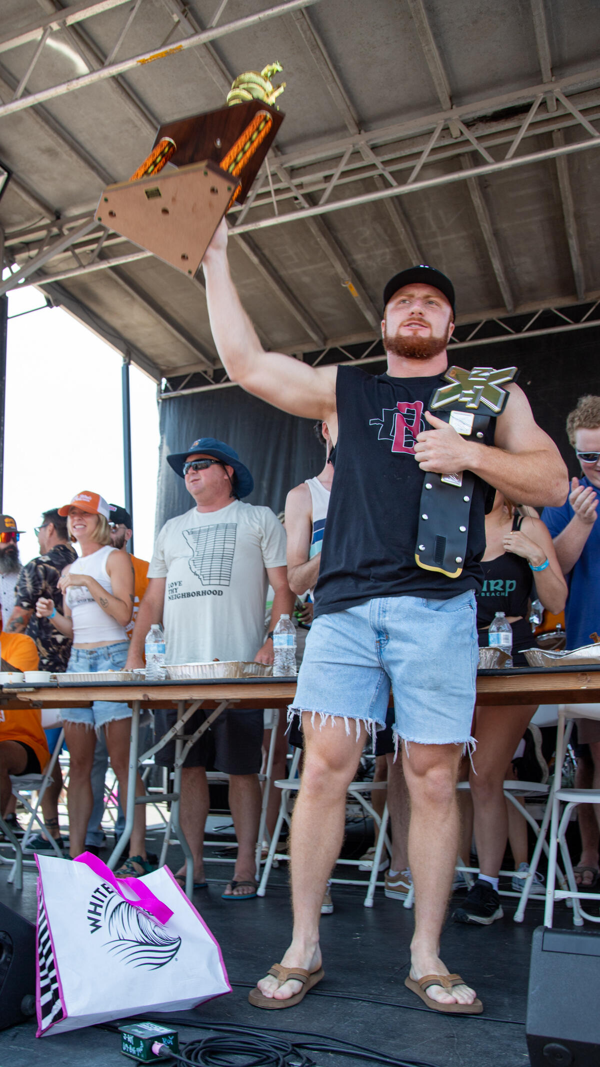 Photo of: 2025 OB Dirty Birds Wing Eating Competition