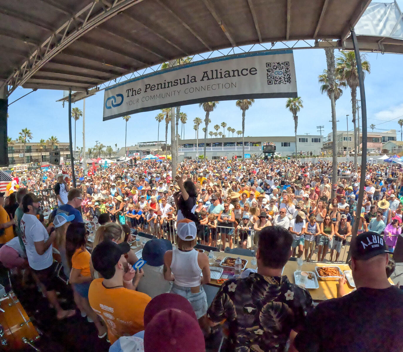 Photo of: 2025 OB Dirty Birds Wing Eating Competition