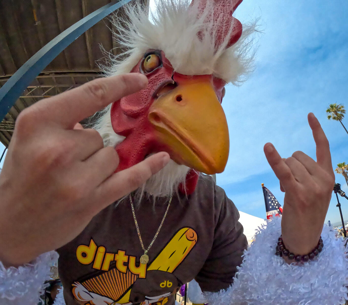 Photo of: 2025 OB Dirty Birds Wing Eating Competition