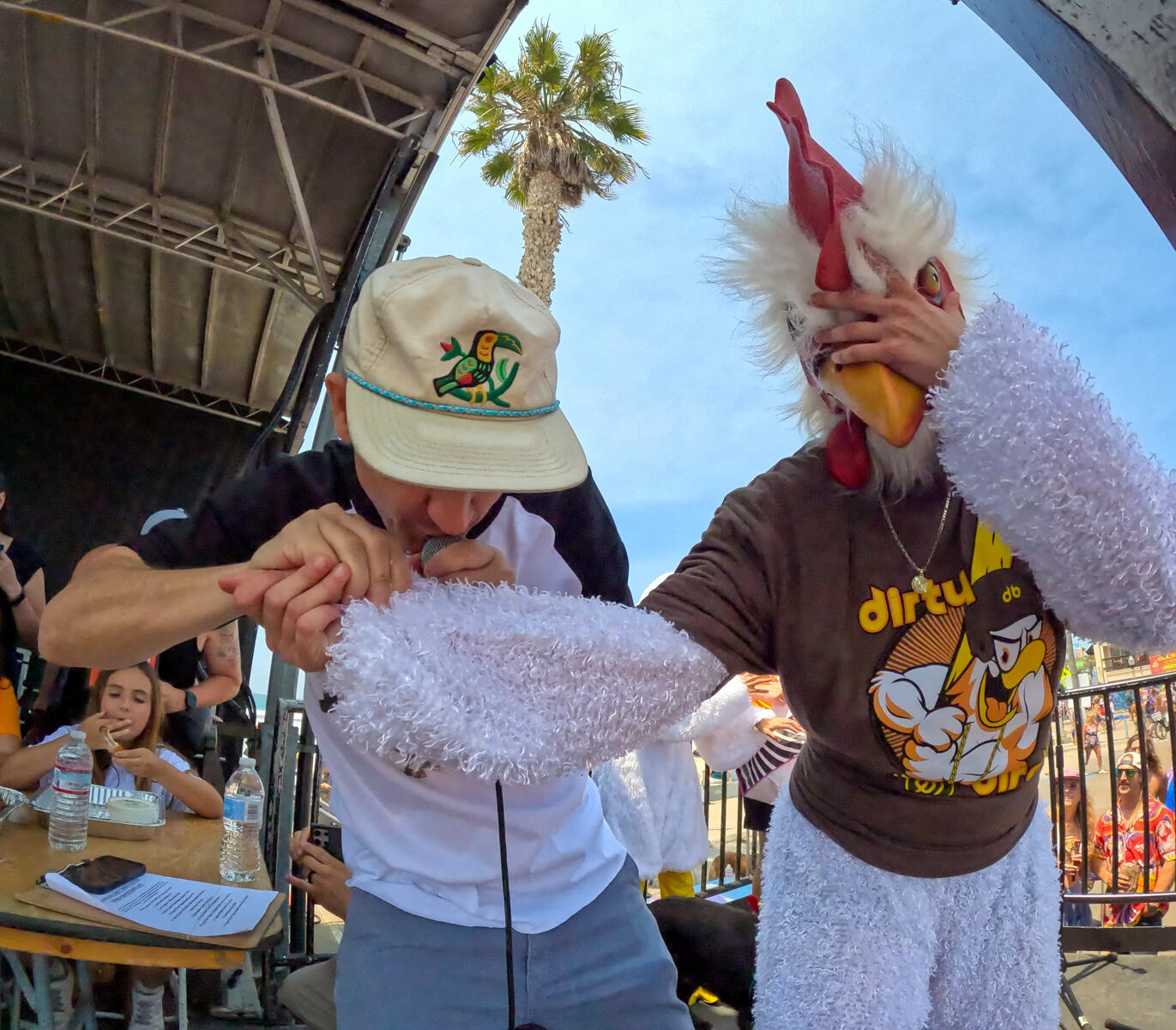 Photo of: 2025 OB Dirty Birds Wing Eating Competition