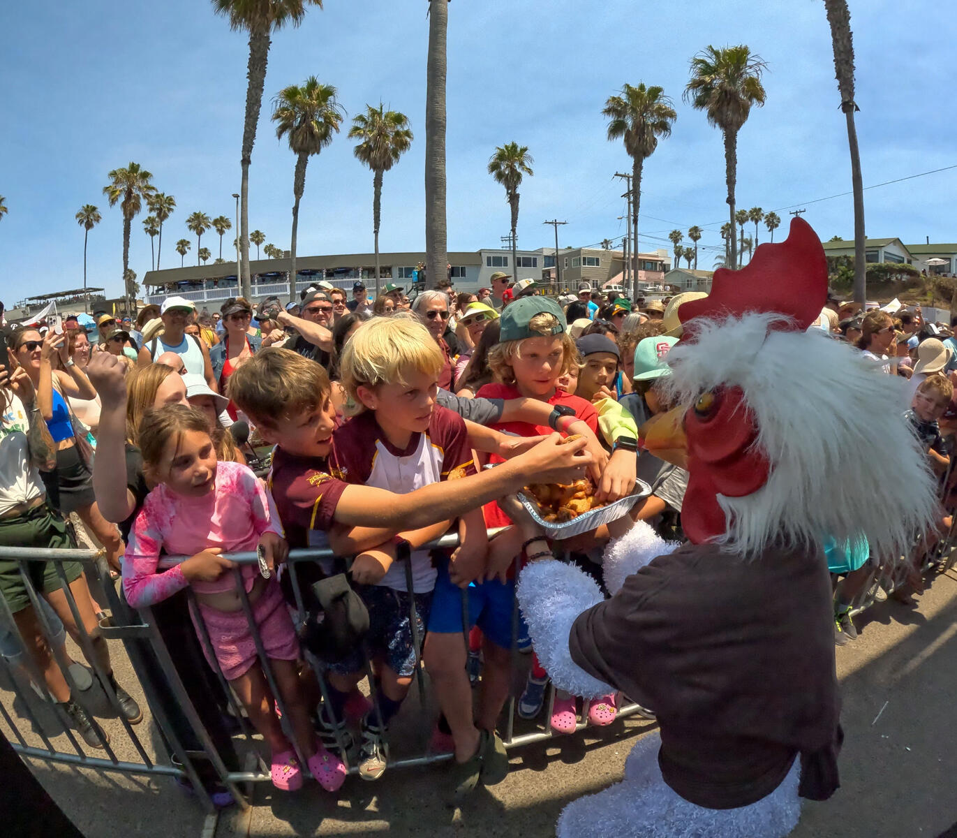 Photo of: 2025 OB Dirty Birds Wing Eating Competition