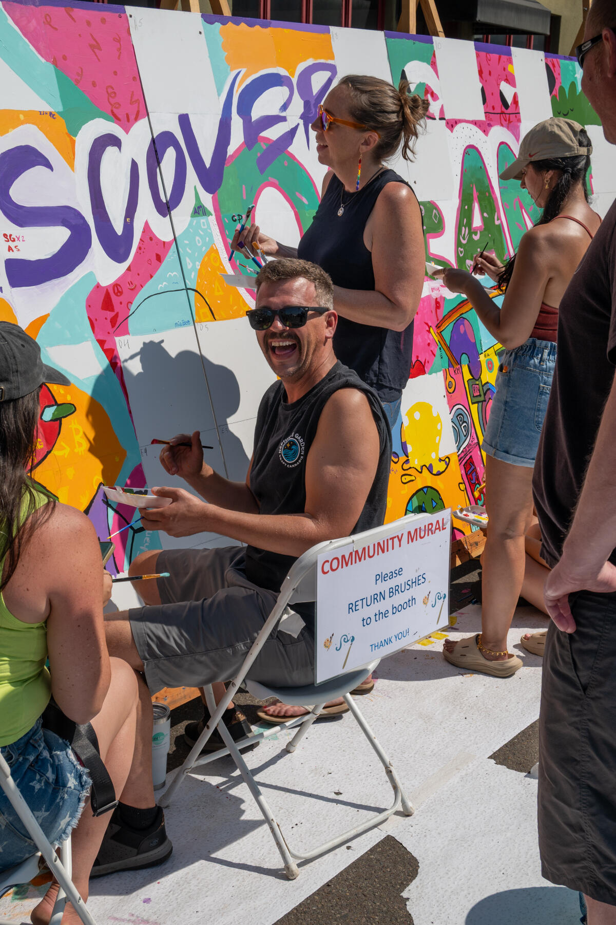Photo of: 2025 Ocean Beach Street Fair and Chili Cook-Off - Murals and Artists Alley