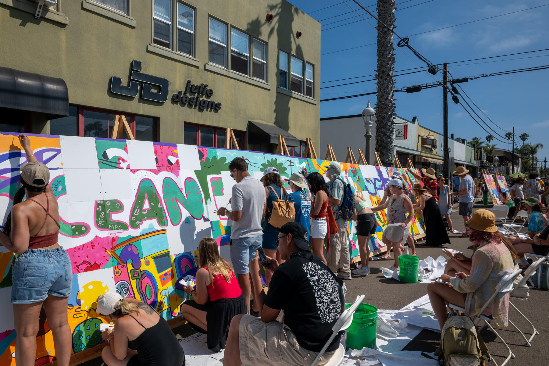 Photo of: 2025 Ocean Beach Street Fair and Chili Cook-Off - Murals and Artists Alley
