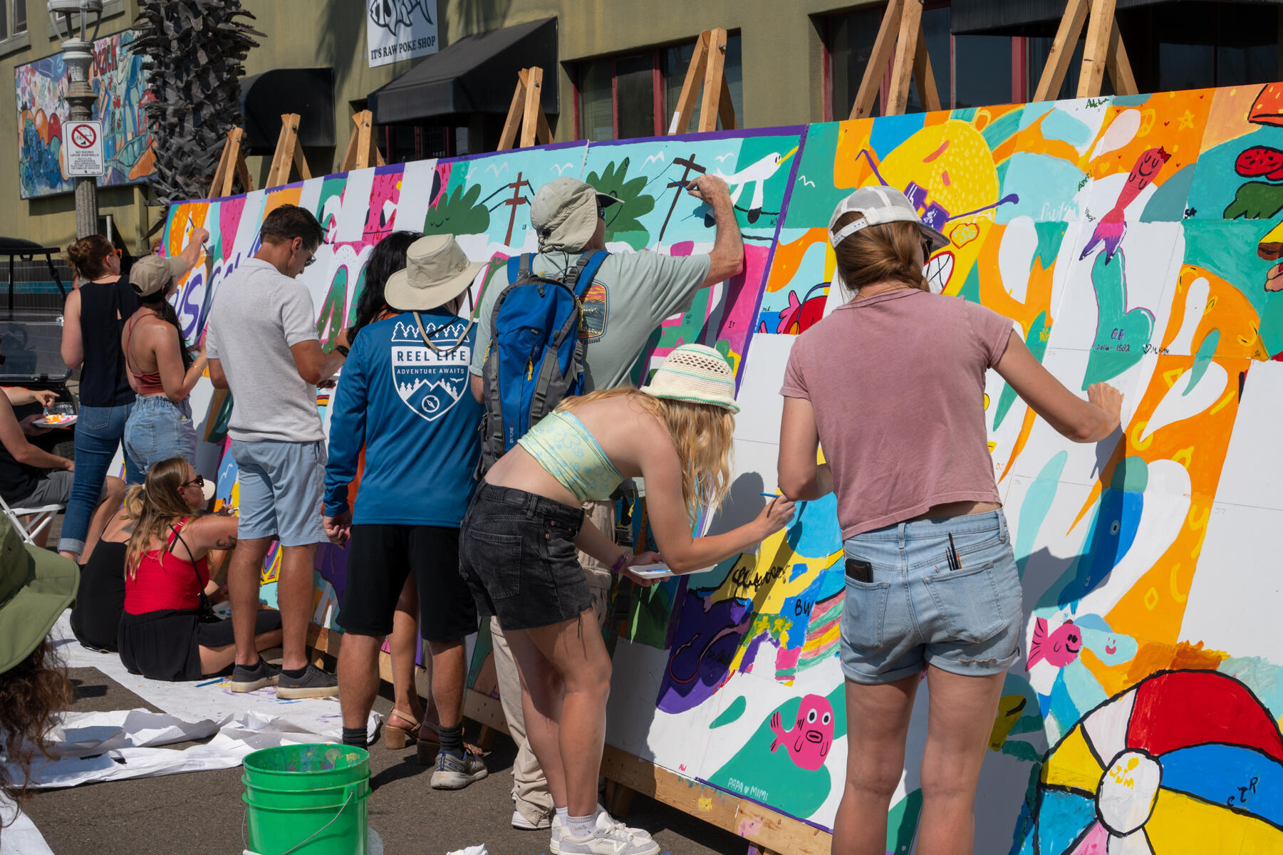 Photo of: 2025 Ocean Beach Street Fair and Chili Cook-Off - Murals and Artists Alley