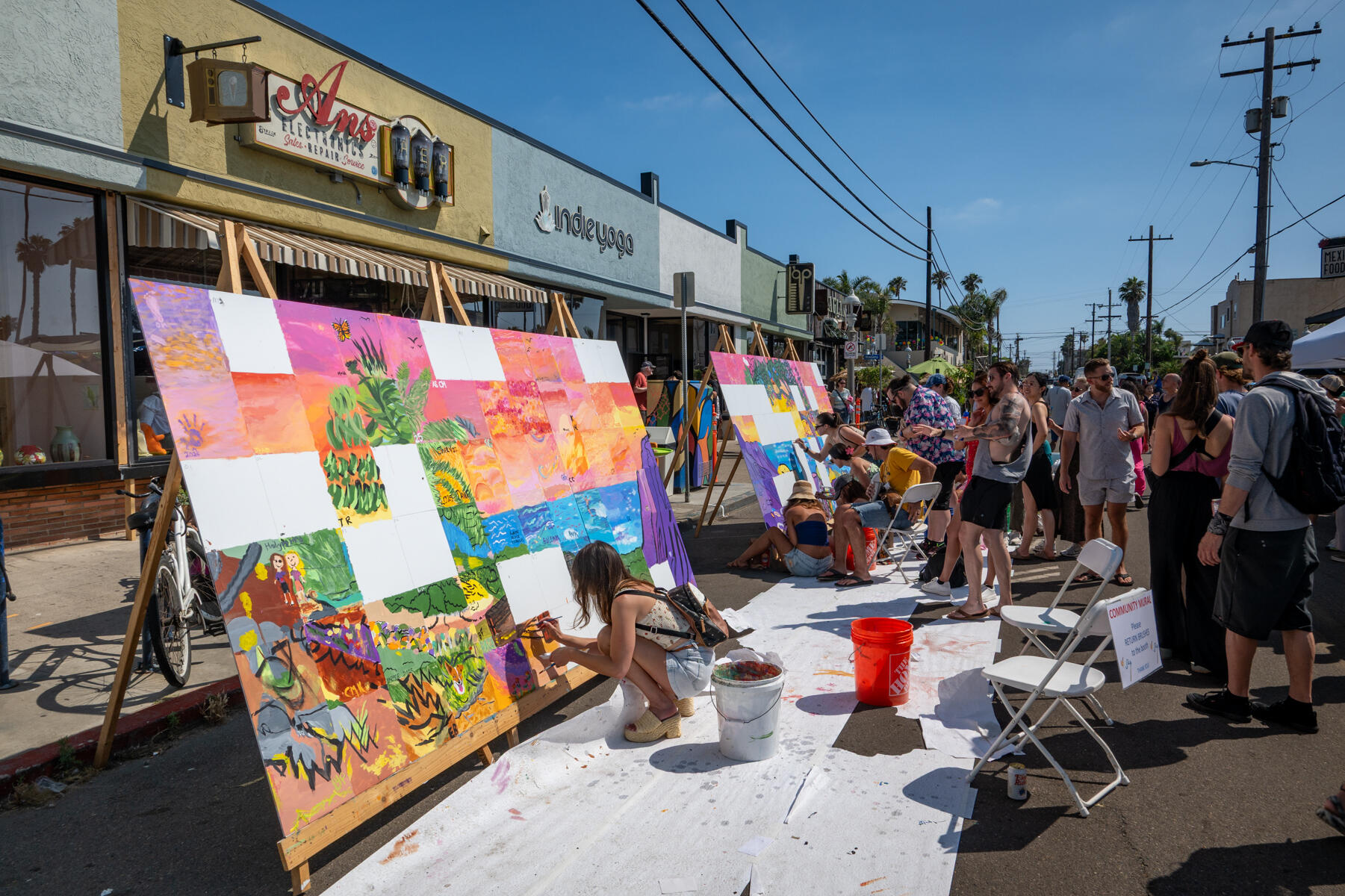 Photo of: 2025 Ocean Beach Street Fair and Chili Cook-Off - Murals and Artists Alley