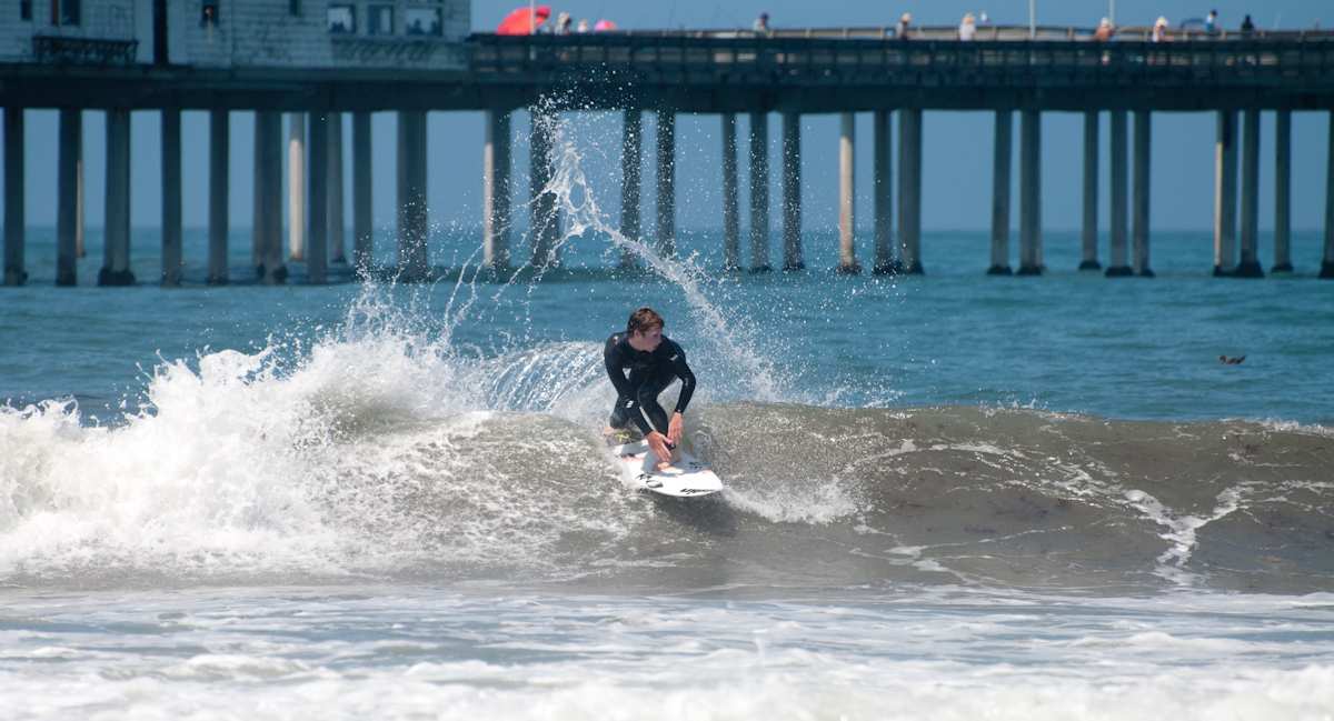 Surfing Ocean Beach San Diego