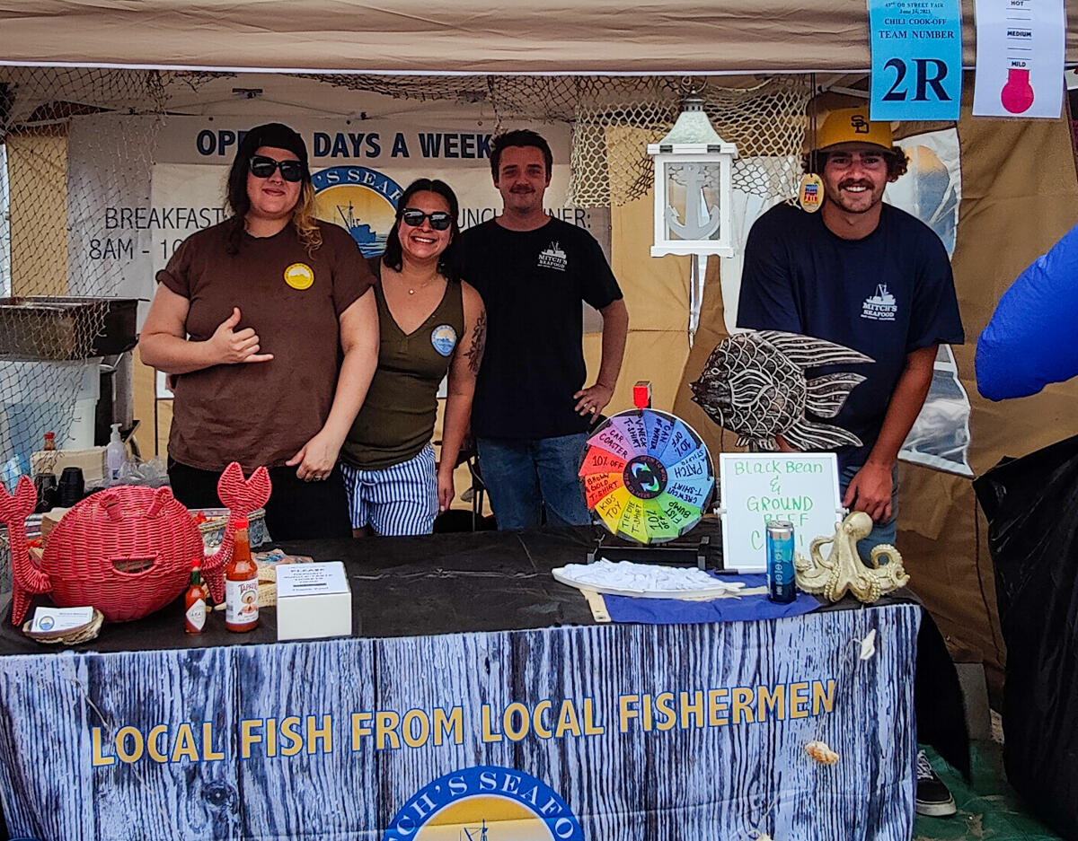 Photo of: 2023 OB Chili Cook-Off Booths & Winners - Mitch's Seafood