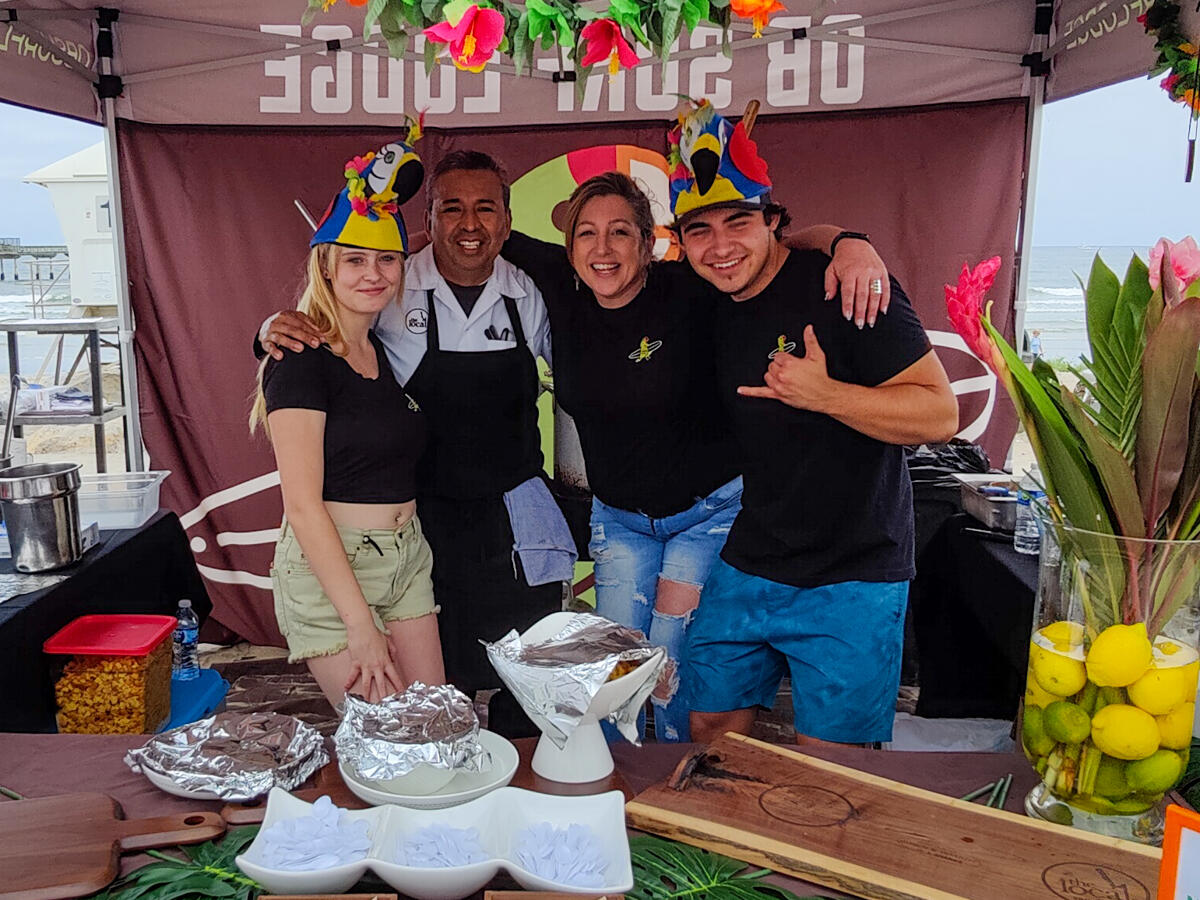 Photo of: 2023 OB Chili Cook-Off Booths & Winners - RESTAURANT DIVISION - JUDGE’S CHOICE - 1st Place – OB Surf Lodge