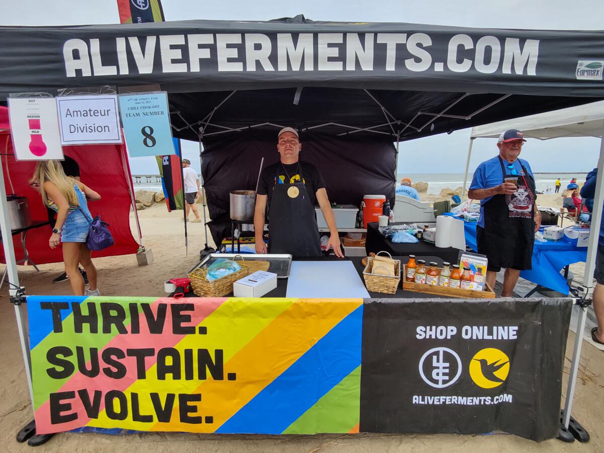 Photo of: 2023 OB Chili Cook-Off Booths & Winners - Alive Ferments