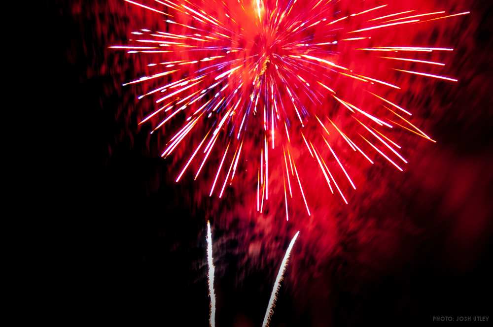 Ocean Beach Pier 4th of July Fireworks Celebration