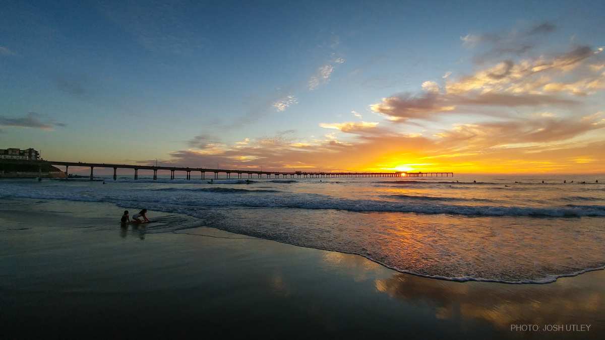 Photo of: Ocean Beach Pier Summer Sunset