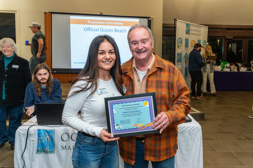 Ocean Beach MainStreet Association Celebrates Community at 2025 Annual Awards in Ocean Beach San Diego Photo of: Ocean Beach MainStreet Association Celebrates Community at 2025 Annual Awards