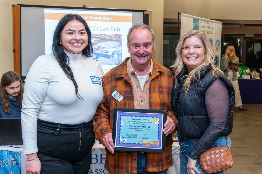 Ocean Beach MainStreet Association Celebrates Community at 2025 Annual Awards in Ocean Beach San Diego Photo of: Ocean Beach MainStreet Association Celebrates Community at 2025 Annual Awards