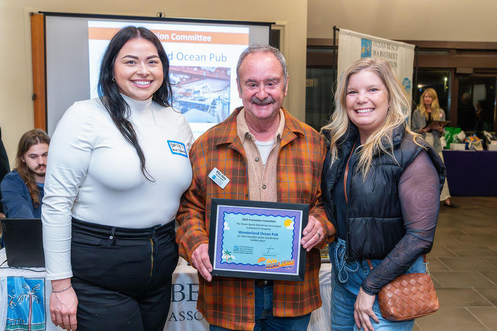 Ocean Beach MainStreet Association Celebrates Community at 2025 Annual Awards in Ocean Beach San Diego Photo of: Ocean Beach MainStreet Association Celebrates Community at 2025 Annual Awards