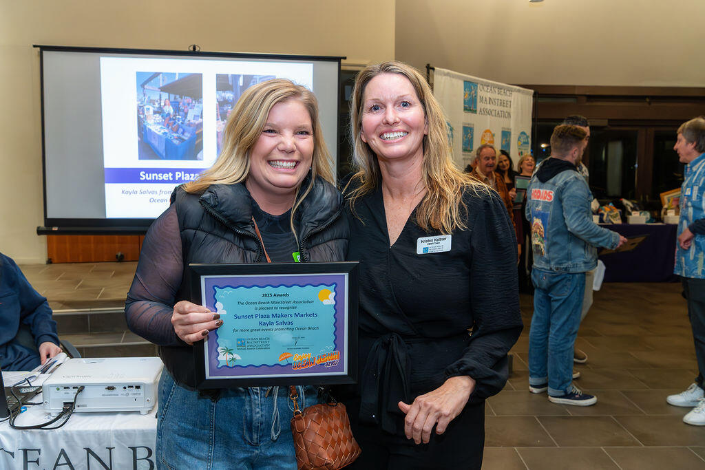 Ocean Beach MainStreet Association Celebrates Community at 2025 Annual Awards in Ocean Beach San Diego Photo of: Ocean Beach MainStreet Association Celebrates Community at 2025 Annual Awards