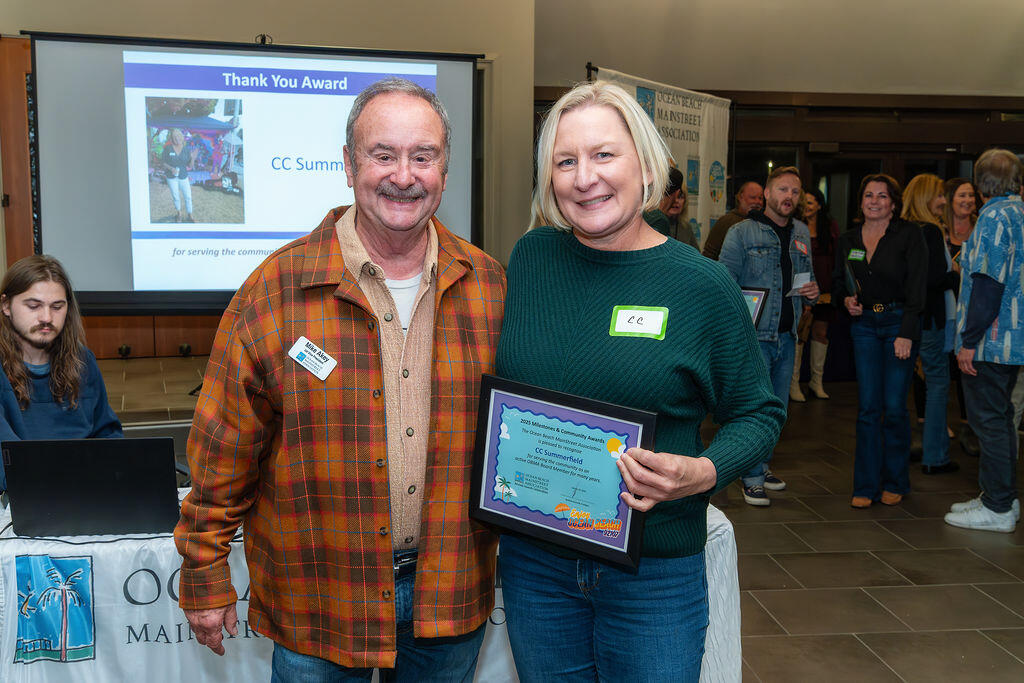 Ocean Beach MainStreet Association Celebrates Community at 2025 Annual Awards in Ocean Beach San Diego Photo of: Ocean Beach MainStreet Association Celebrates Community at 2025 Annual Awards
