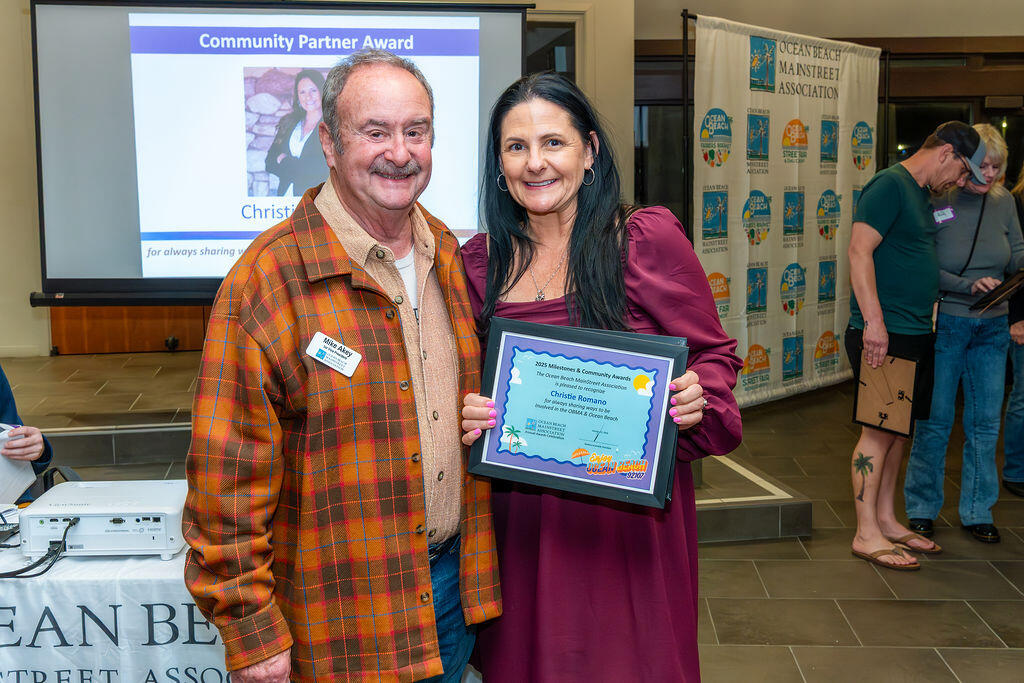 Ocean Beach MainStreet Association Celebrates Community at 2025 Annual Awards in Ocean Beach San Diego Photo of: Ocean Beach MainStreet Association Celebrates Community at 2025 Annual Awards
