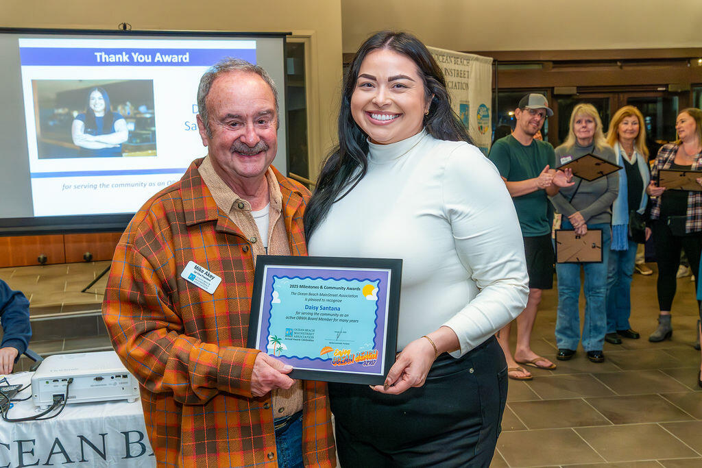 Ocean Beach MainStreet Association Celebrates Community at 2025 Annual Awards in Ocean Beach San Diego Photo of: Ocean Beach MainStreet Association Celebrates Community at 2025 Annual Awards