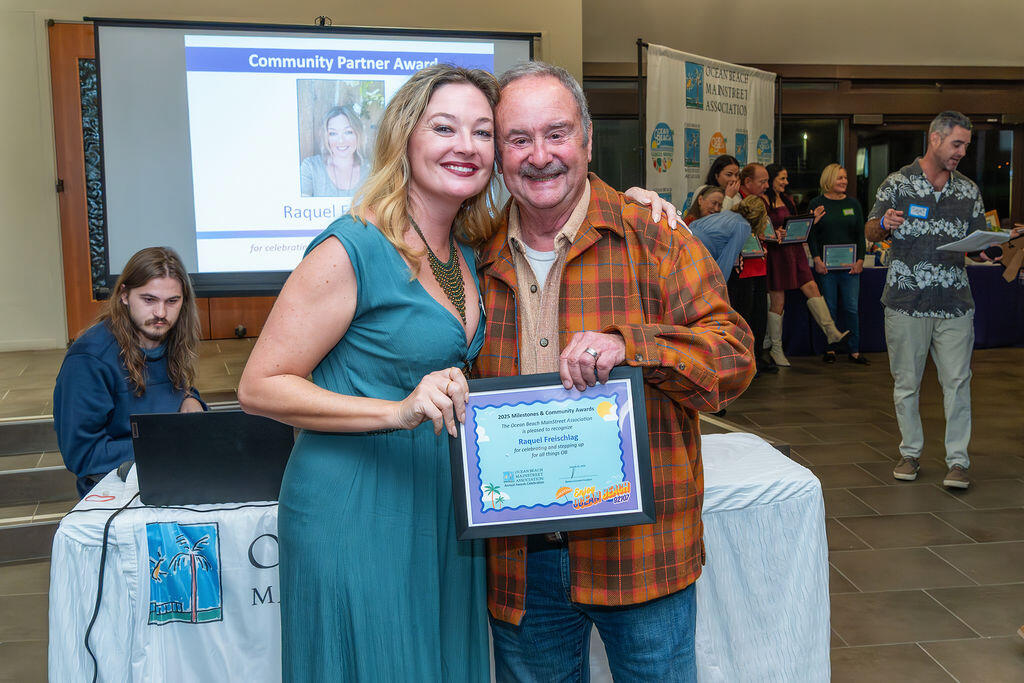Ocean Beach MainStreet Association Celebrates Community at 2025 Annual Awards in Ocean Beach San Diego Photo of: Ocean Beach MainStreet Association Celebrates Community at 2025 Annual Awards