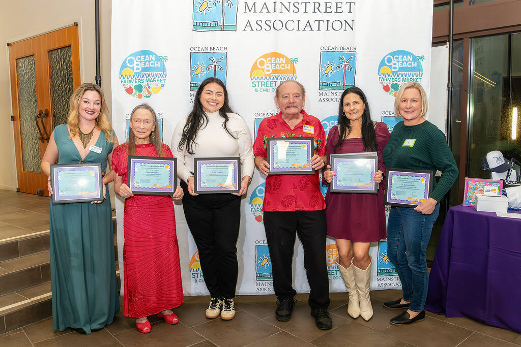 Ocean Beach MainStreet Association Celebrates Community at 2025 Annual Awards in Ocean Beach San Diego Photo of: Ocean Beach MainStreet Association Celebrates Community at 2025 Annual Awards