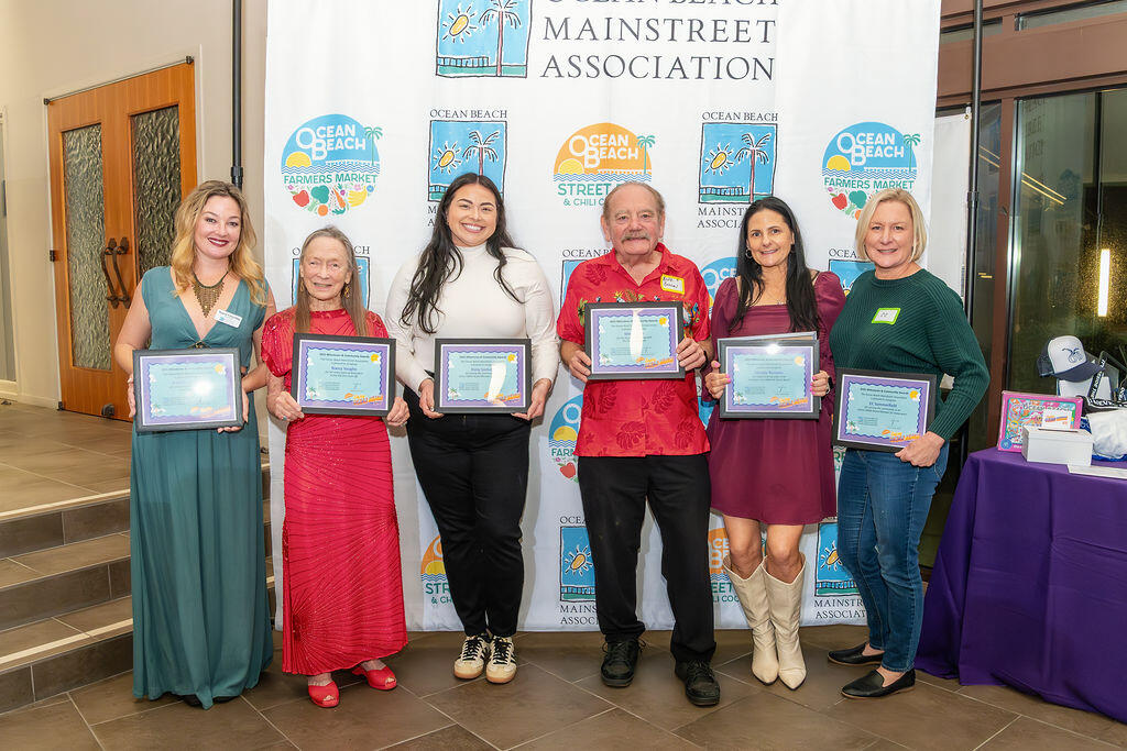 Ocean Beach MainStreet Association Celebrates Community at 2025 Annual Awards in Ocean Beach San Diego Photo of: Ocean Beach MainStreet Association Celebrates Community at 2025 Annual Awards
