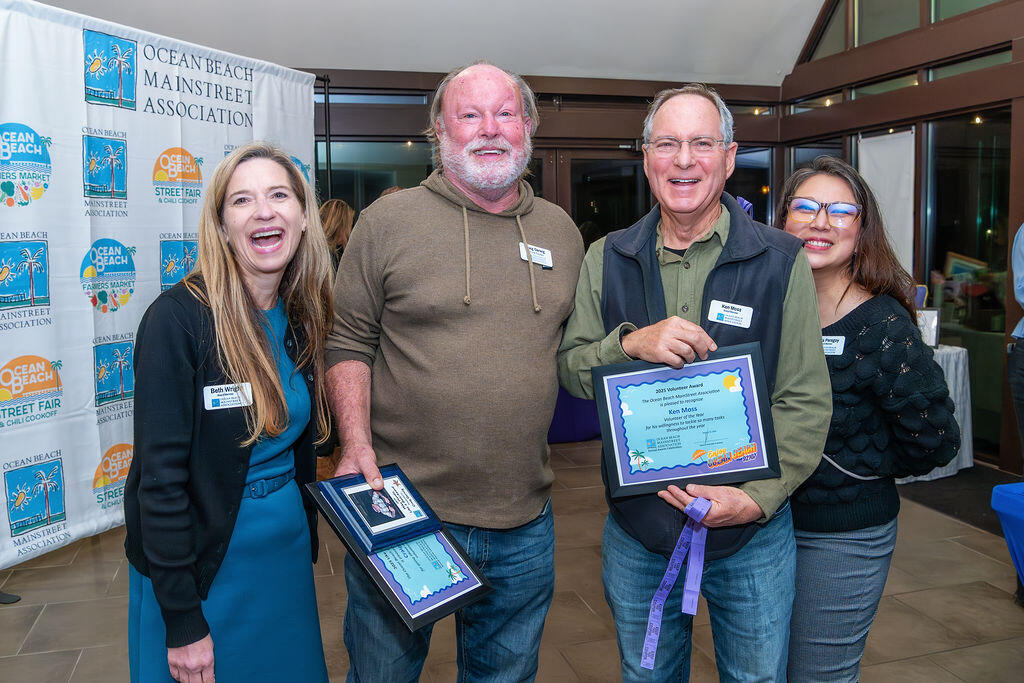 Ocean Beach MainStreet Association Celebrates Community at 2025 Annual Awards in Ocean Beach San Diego Photo of: Ocean Beach MainStreet Association Celebrates Community at 2025 Annual Awards