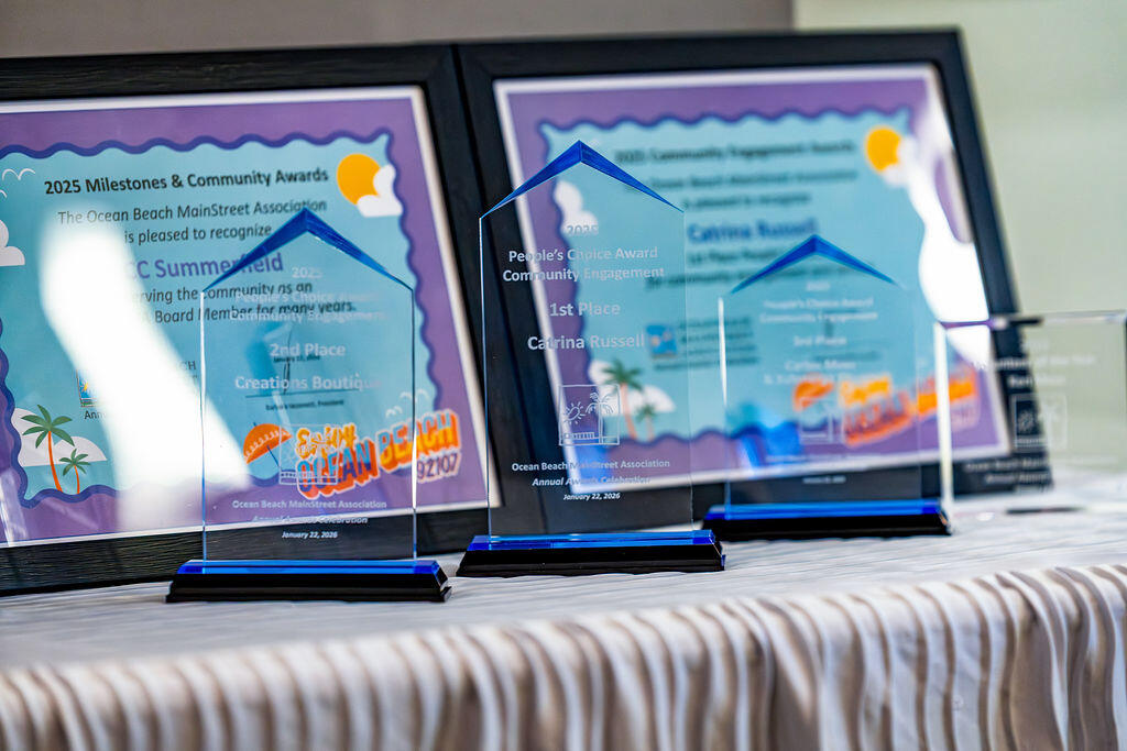 Ocean Beach MainStreet Association Celebrates Community at 2025 Annual Awards in Ocean Beach San Diego Photo of: Ocean Beach MainStreet Association Celebrates Community at 2025 Annual Awards
