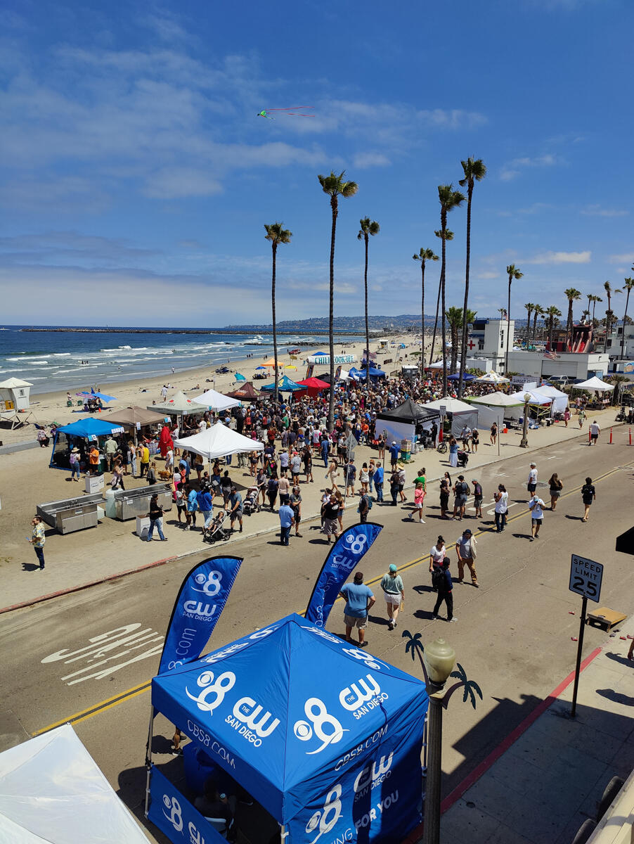 OB Street Fair and Chili Cook-Off T-Shirt 2023