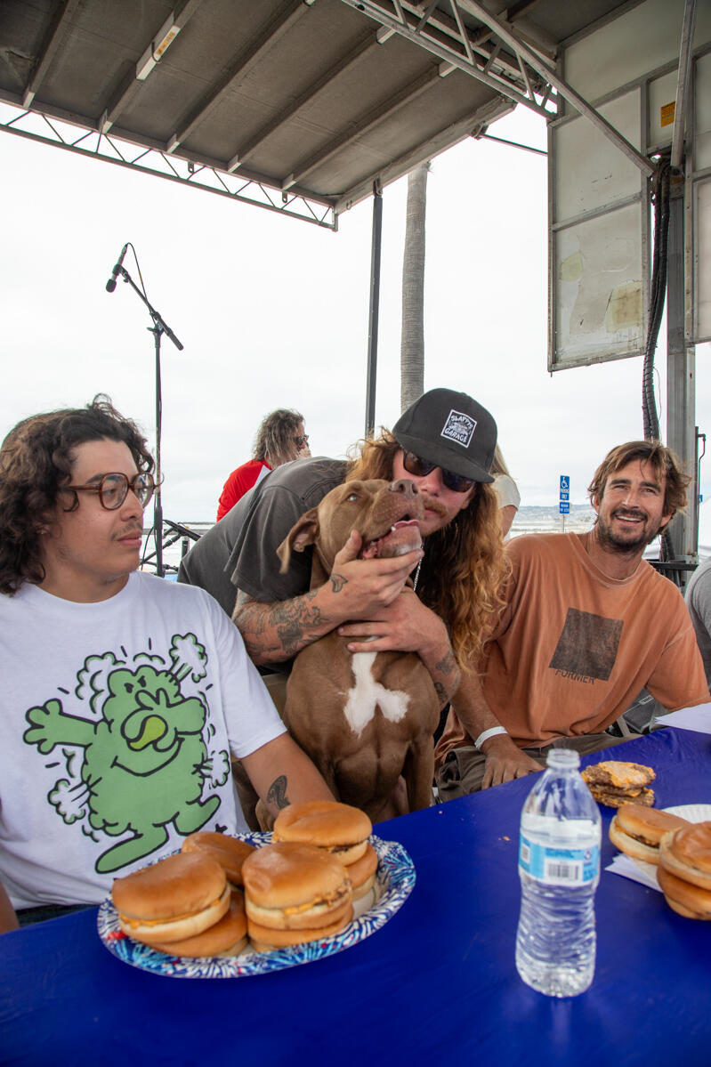 2026 Hodads Burger Eating Competition in Ocean Beach San Diego Photo of: 2026 Hodads Burger Eating Competition