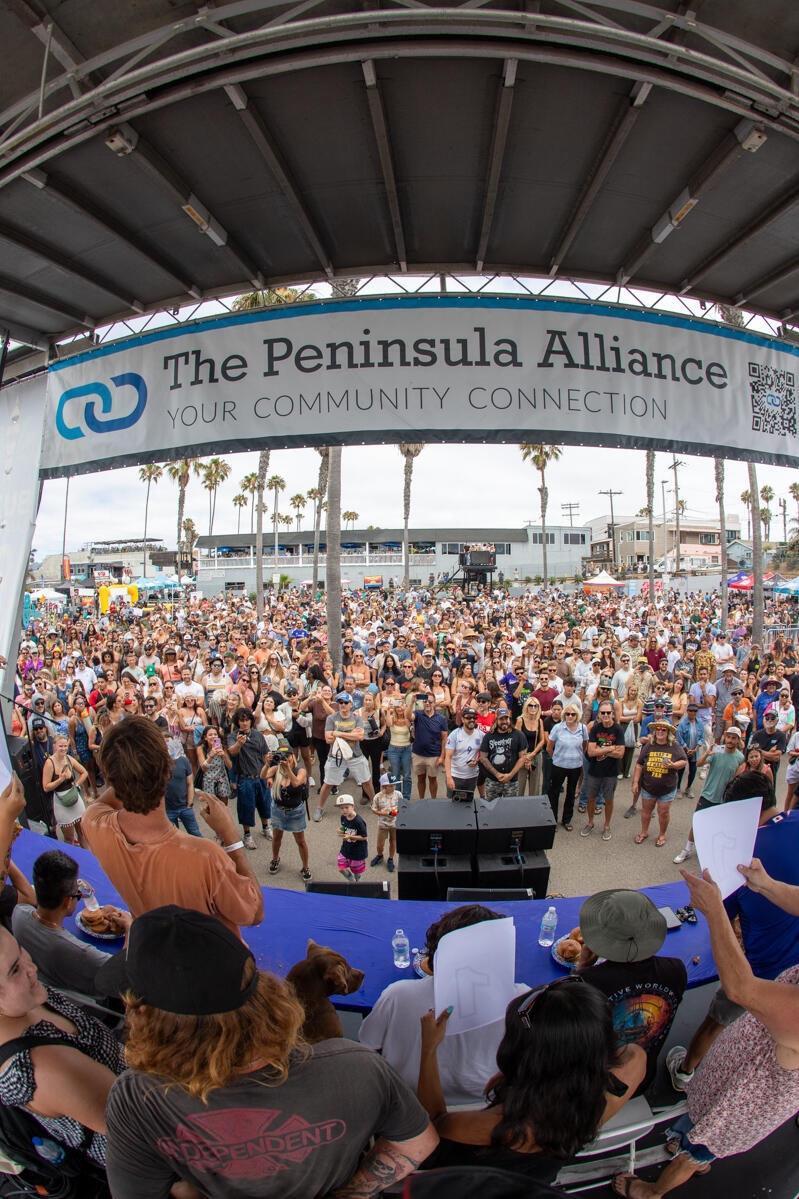 2026 Hodads Burger Eating Competition in Ocean Beach San Diego Photo of: 2026 Hodads Burger Eating Competition
