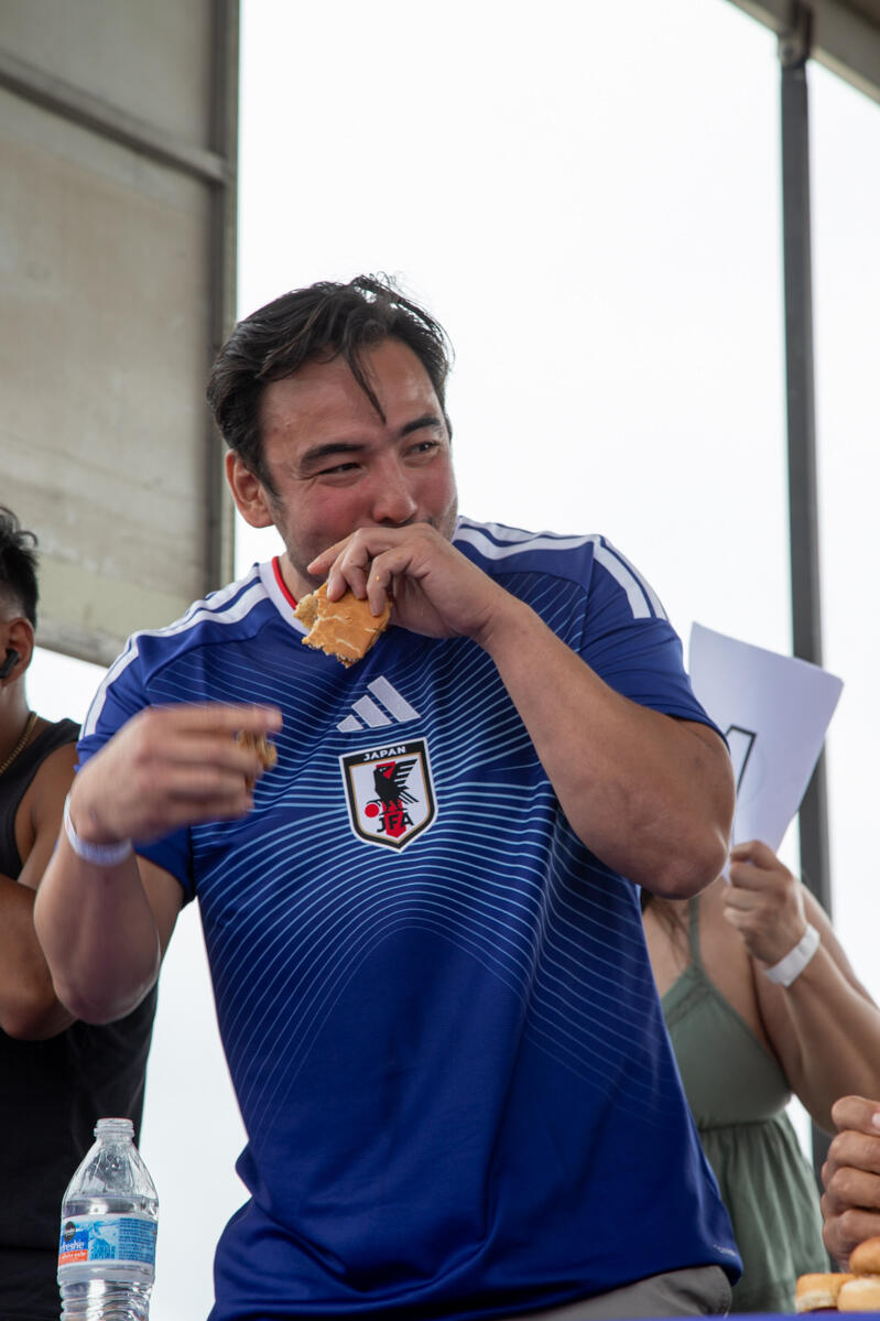 2026 Hodads Burger Eating Competition in Ocean Beach San Diego Photo of: 2026 Hodads Burger Eating Competition