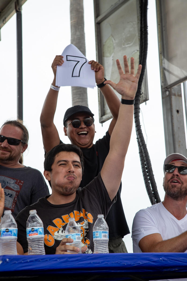 2026 Hodads Burger Eating Competition in Ocean Beach San Diego Photo of: 2026 Hodads Burger Eating Competition
