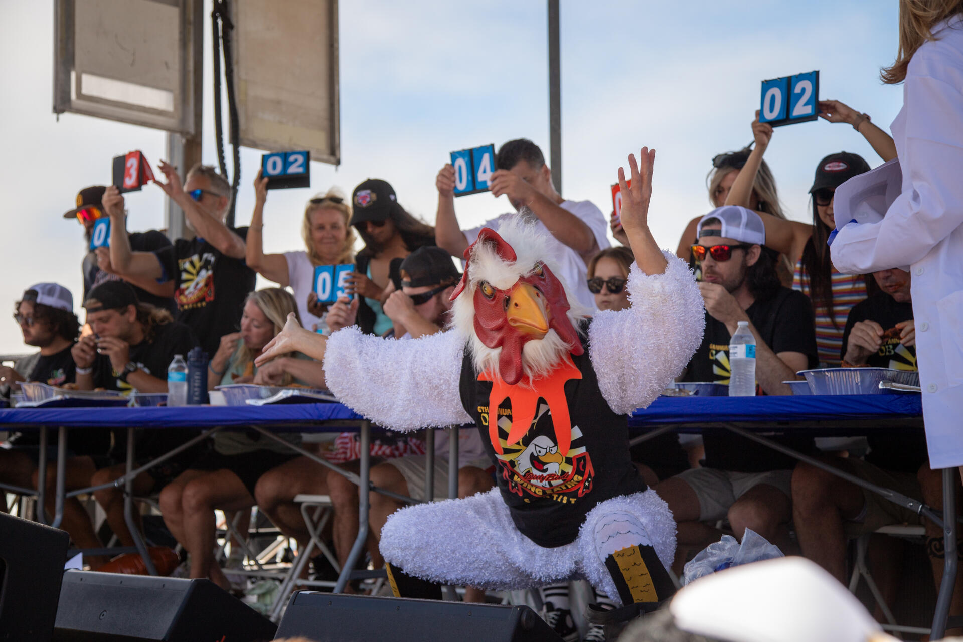 2026 OB Dirty Birds Wing Eating Competition in Ocean Beach San Diego Photo of: 2026 OB Dirty Birds Wing Eating Competition