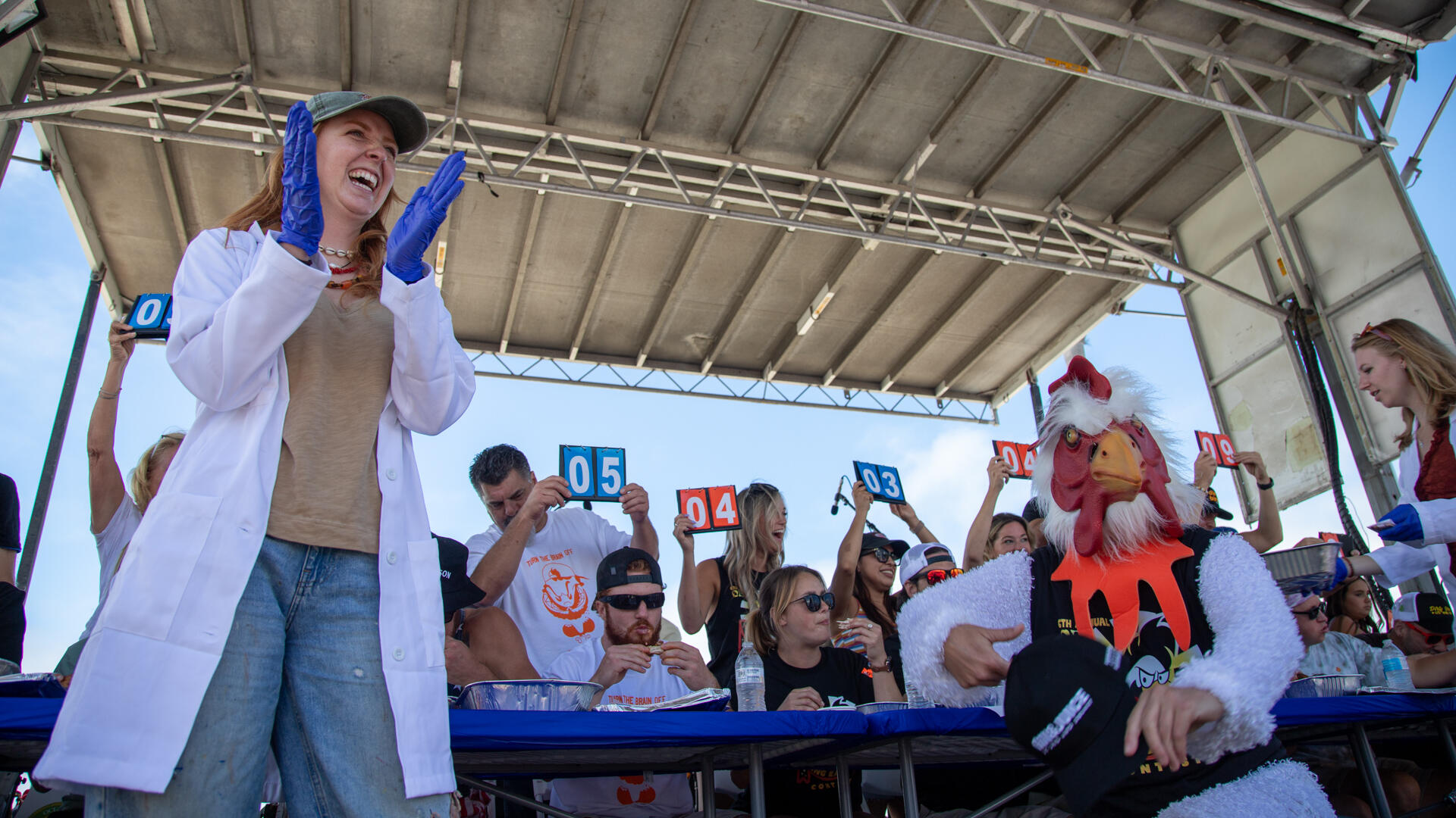 2026 OB Dirty Birds Wing Eating Competition in Ocean Beach San Diego Photo of: 2026 OB Dirty Birds Wing Eating Competition