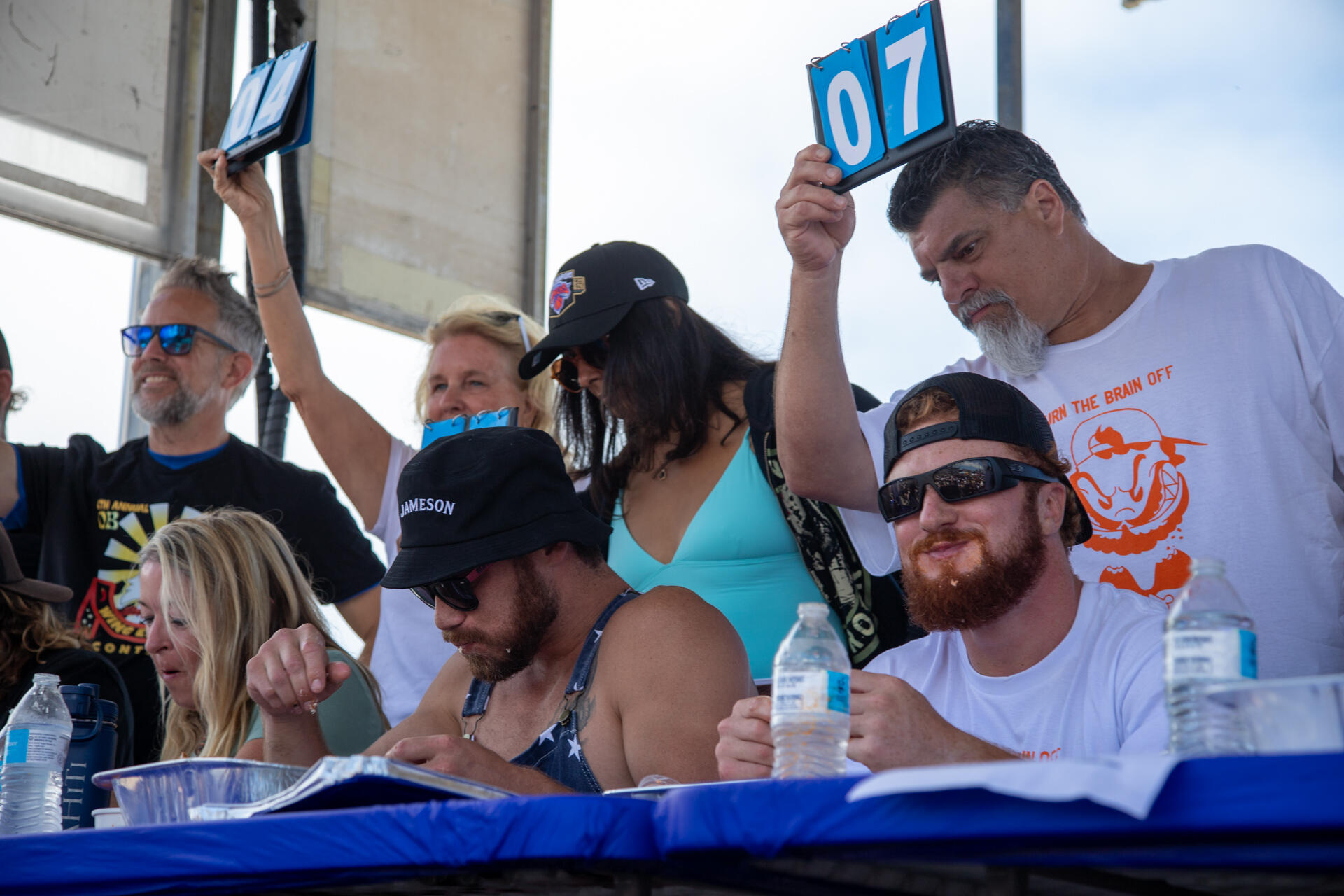 2026 OB Dirty Birds Wing Eating Competition in Ocean Beach San Diego Photo of: 2026 OB Dirty Birds Wing Eating Competition