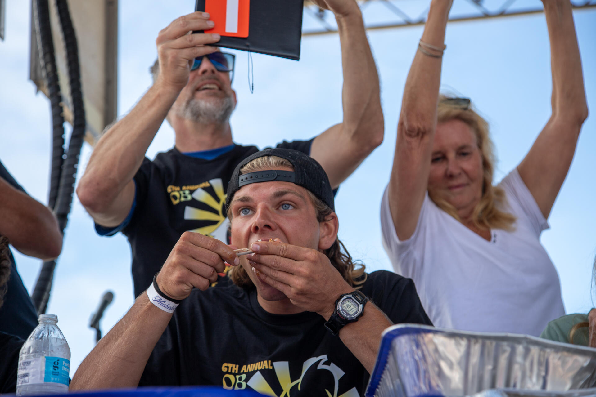 2026 OB Dirty Birds Wing Eating Competition in Ocean Beach San Diego Photo of: 2026 OB Dirty Birds Wing Eating Competition