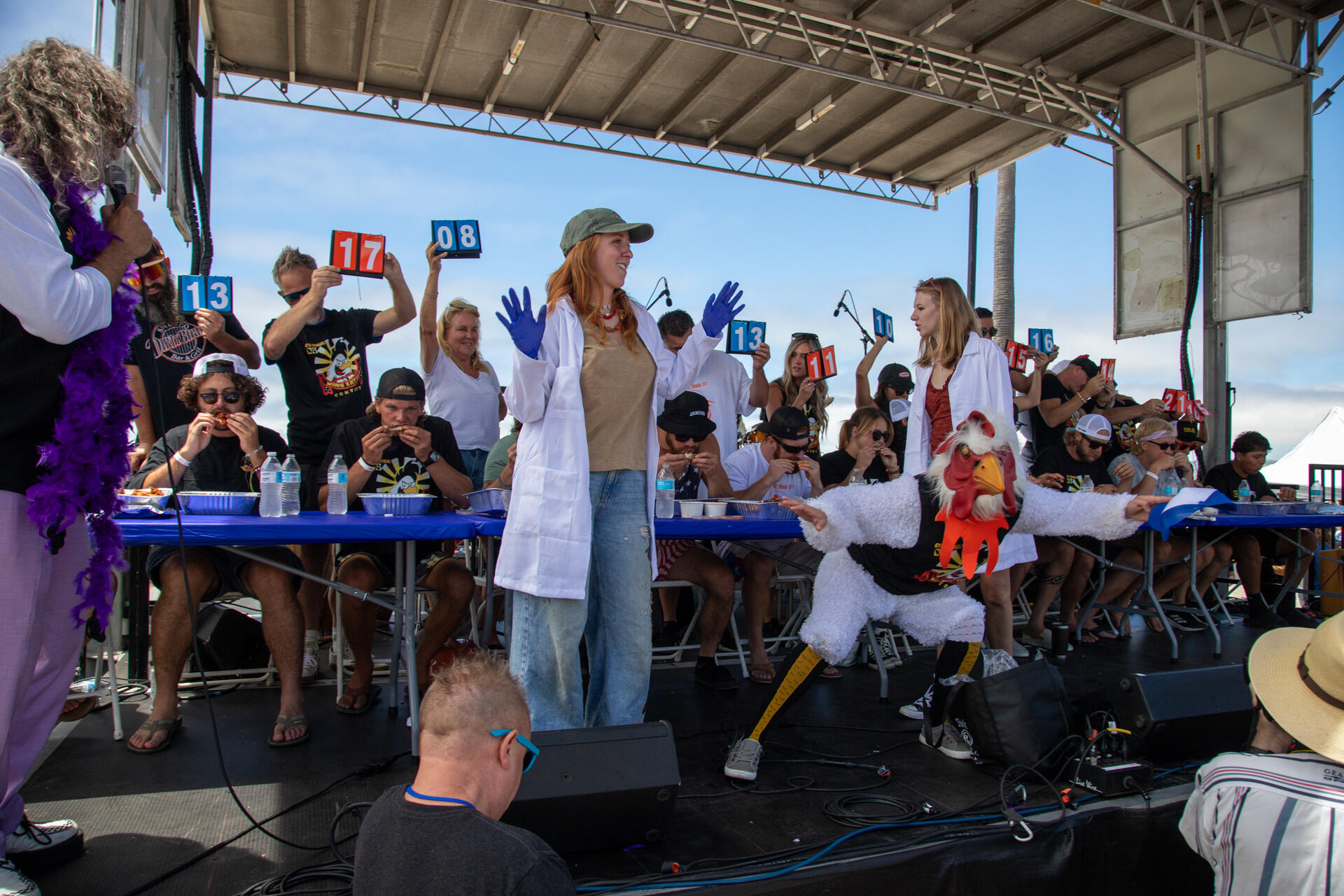 2026 OB Dirty Birds Wing Eating Competition in Ocean Beach San Diego Photo of: 2026 OB Dirty Birds Wing Eating Competition