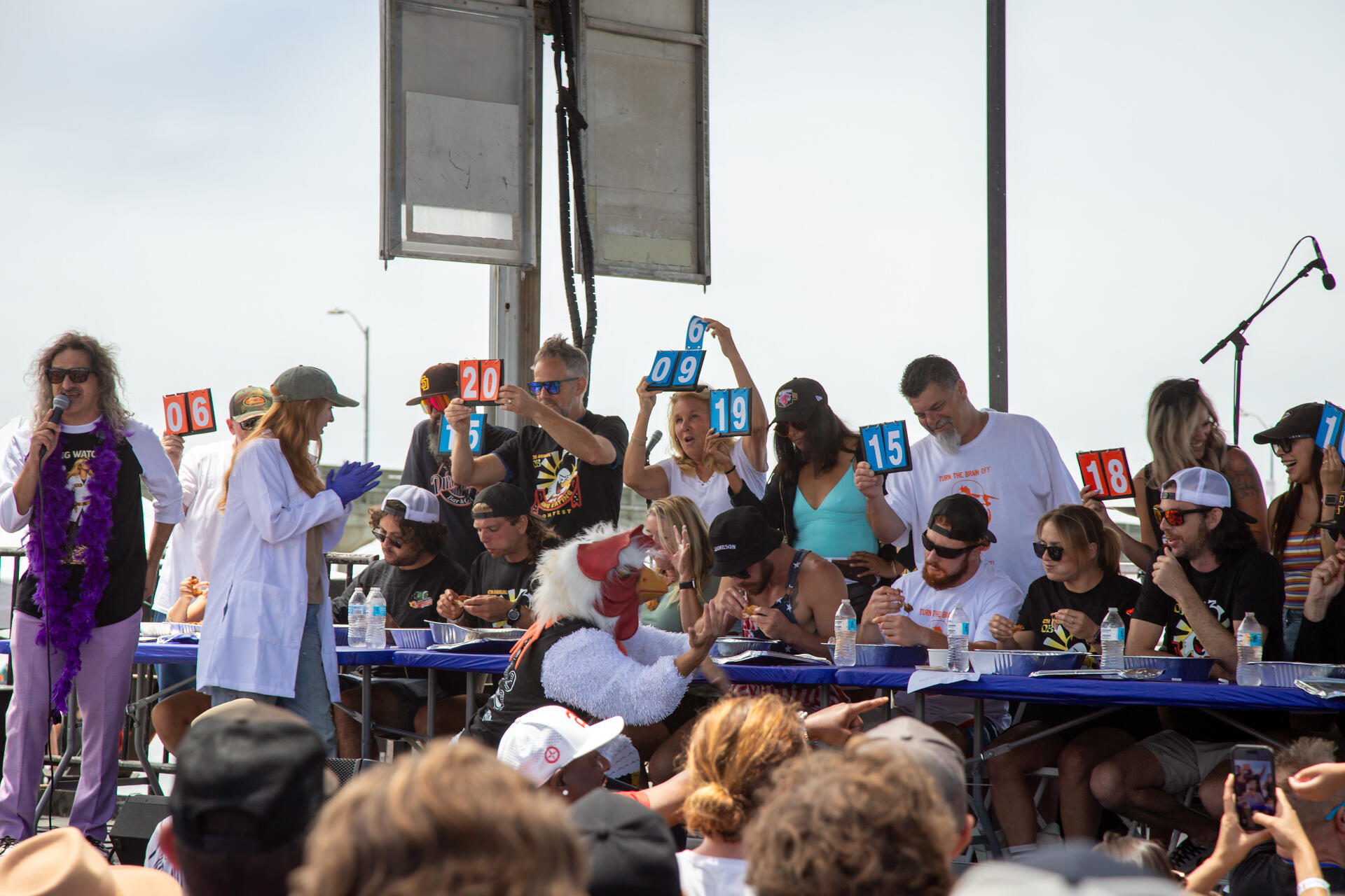 2026 OB Dirty Birds Wing Eating Competition in Ocean Beach San Diego Photo of: 2026 OB Dirty Birds Wing Eating Competition