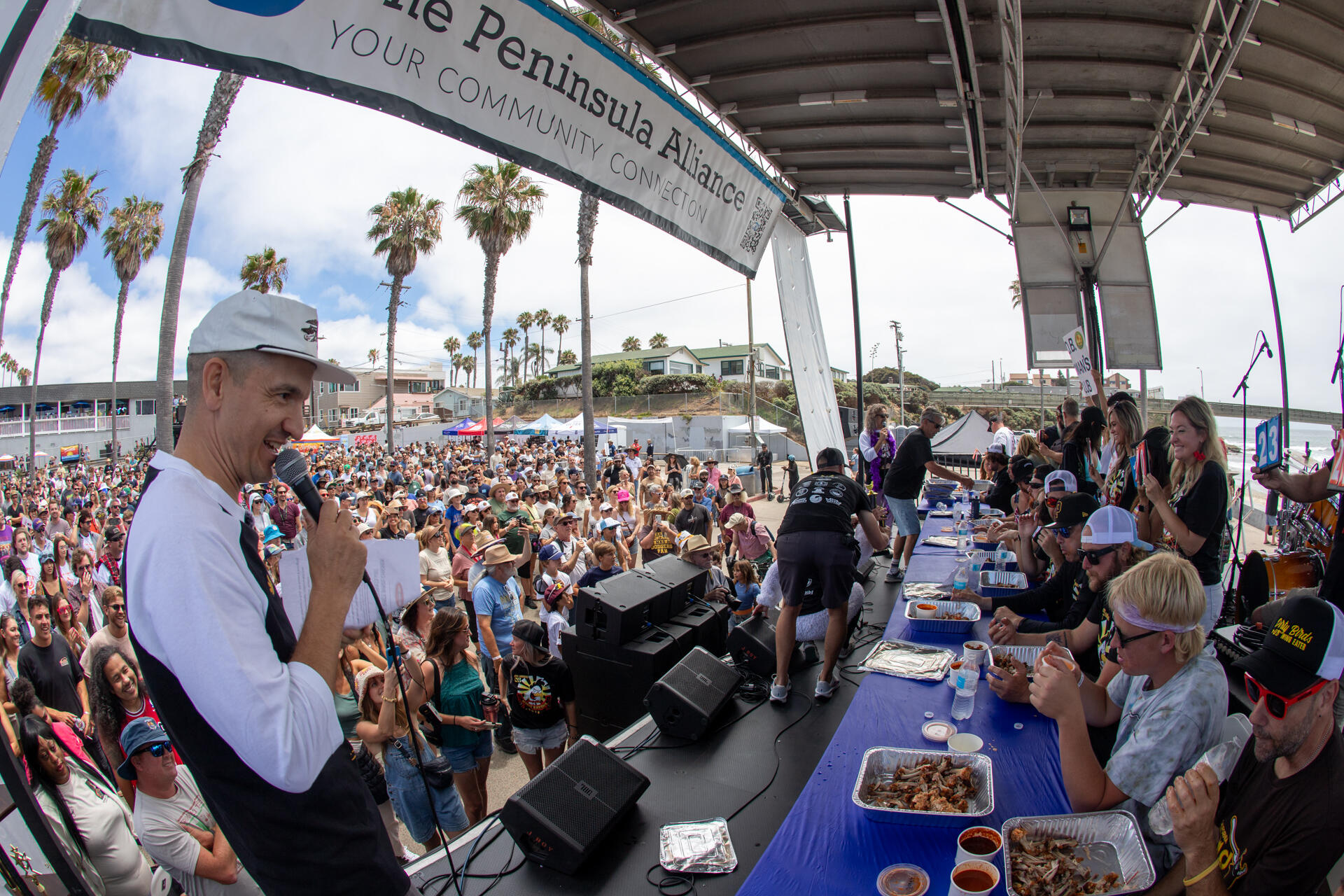 2026 OB Dirty Birds Wing Eating Competition in Ocean Beach San Diego Photo of: 2026 OB Dirty Birds Wing Eating Competition