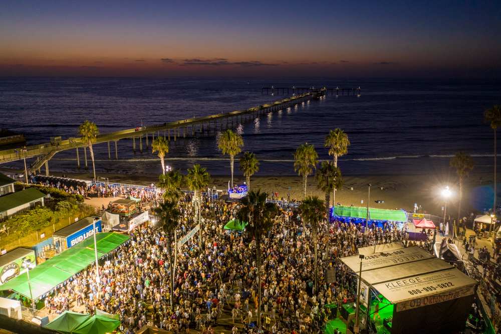 OB Oktoberfest 2019 Main Stage and Beer Garden