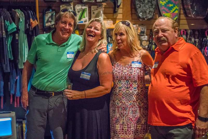 Photo of: OBMA Member Event: October 2017 Sundowner at Bird's Surf Shed with Catrina Russell and Surf Rider Pizza Co