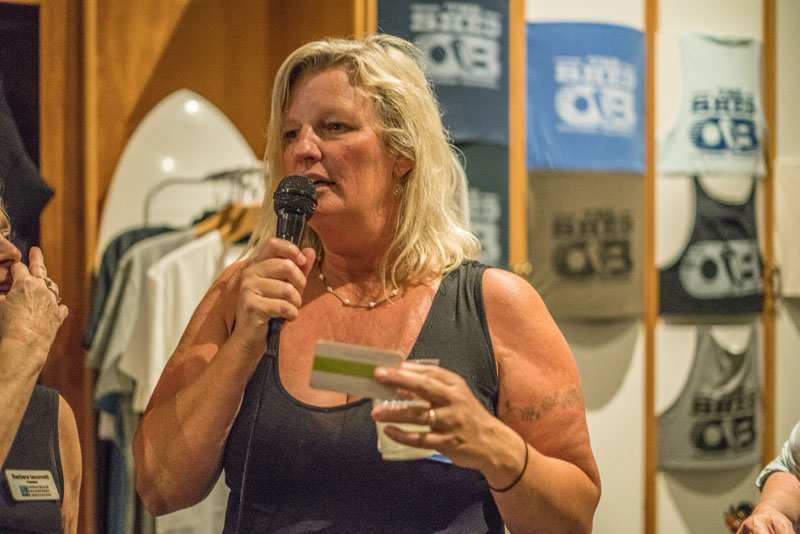 Photo of: OBMA Member Event: October 2017 Sundowner at Bird's Surf Shed with Catrina Russell and Surf Rider Pizza Co