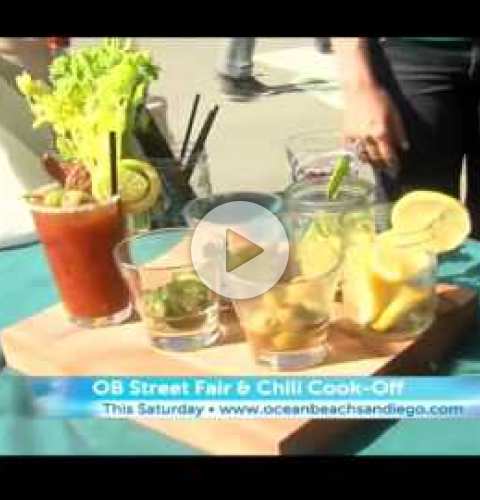 OB Street Fair and Chili Cook-Off 2016 - CW segment featuring Bloody Mary Contest