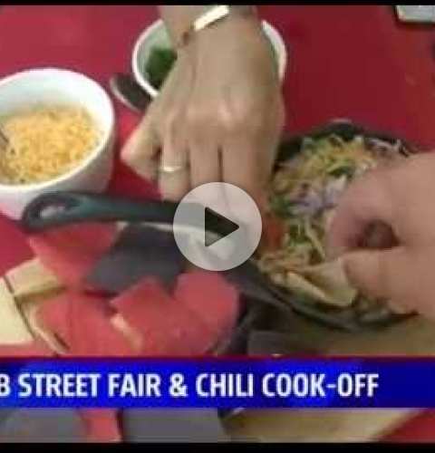 OB Street Fair and Chili Cook-Off 2016 - Fox 5 segment featuring Chili Cook-Off