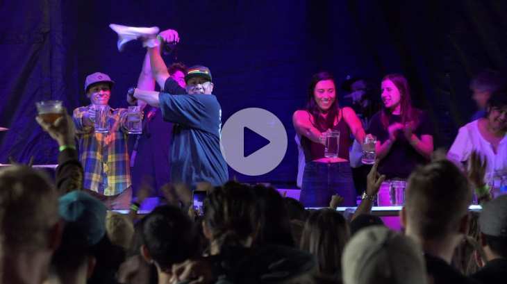 OB Oktoberfest 2019 Womens Stein Holding Contest