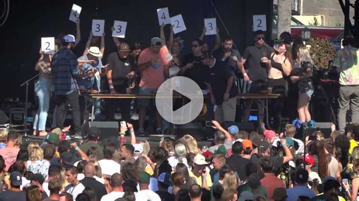 OB Oktoberfest Bratwurst Eating Contest 2021