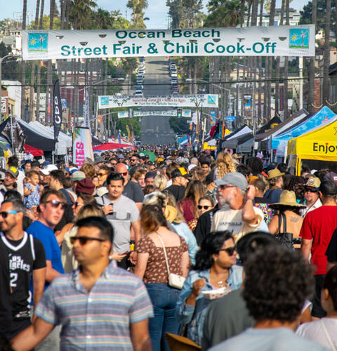 Ocean Beach News Article: OB Street Fair & Chili Cook-Off · June 22, 2024