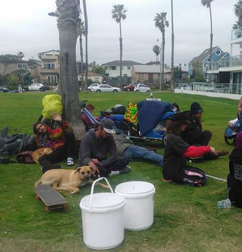 Ocean Beach News Article: OBMA speaks out on Urban Camping